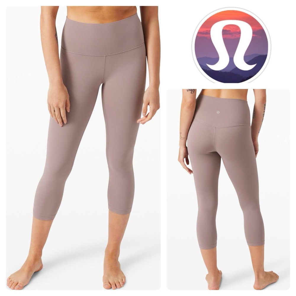 Lululemon Align Crop 21" *Cool in Violet Verbena
